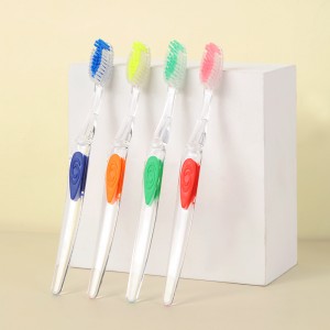 Modern Handle Eco Plastic Custom Manual Toothbrush