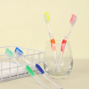 Modern Handle Eco Plastic Custom Manual Toothbrush