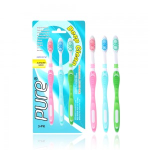 Cepillo de dientes de cerdas de nylon blanqueador oral limpio