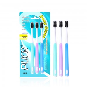 แปรงสีฟันพลาสติก Eco Toothbrush