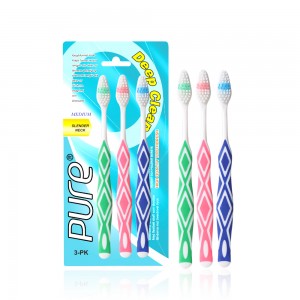 Fresh Breath Antibacterial Nyon setis Toothbrush