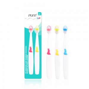 Brosse à dents personnalisée pour enfants en carton de vente chaude