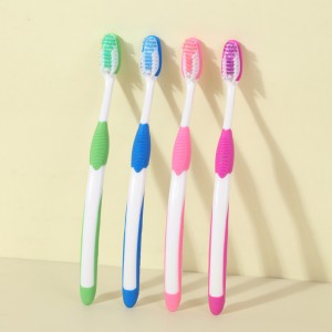 Lot de 4 brosses à dents pour nettoyer la langue et polir les gobelets