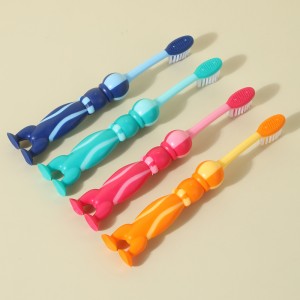 Brosse à dents pour enfants de dessin animé à poils doux