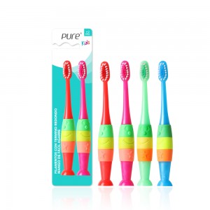 Silicone palpate Non-Slip Kids Toothbrush