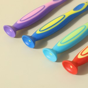 Brosse à dents pour enfants à ventouse à petite tête