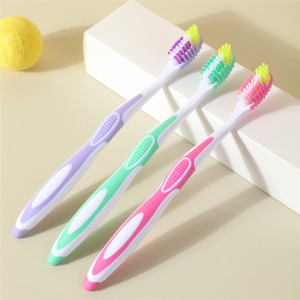 Brosse à dents esthétique en poils de nylon doux