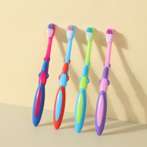 Manche de brosse à dents en silicone antidérapant pour enfants