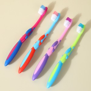 Manche de brosse à dents en silicone antidérapant pour enfants