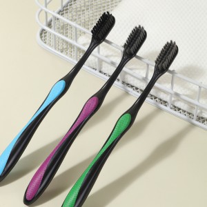 Scuab fiacla Antibacterial Bristles Baile Úsáid Toothbrush