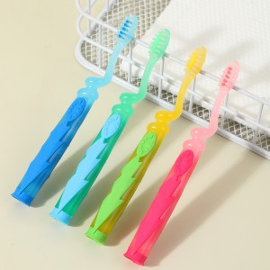 Brosse à Dents en Caoutchouc Petite Tête Ventouse Enfants