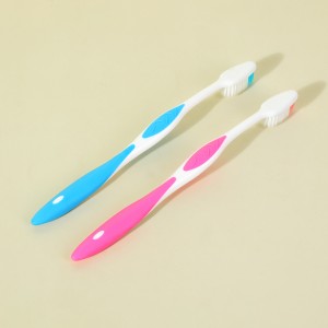 แปรงสีฟันขนนุ่ม Fading Color brishtle OEM Toothbrush