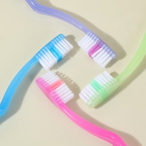 IV Pcs Candy Color Genus Toothbrush