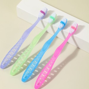 IV Pcs Candy Color Genus Toothbrush