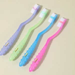 IV Pcs Candy Color Genus Toothbrush