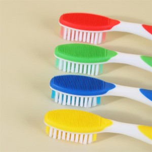 Poils de brosse à dents antibactériens pour gencives sensibles