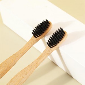 Brosse de nettoyage en bambou pour brosse à dents non plastique