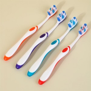 Manual Toothbrush Color Fading Soft Bristle