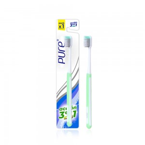 Antibacterial Bristle Toothbrush Táirgí Fiaclóireachta